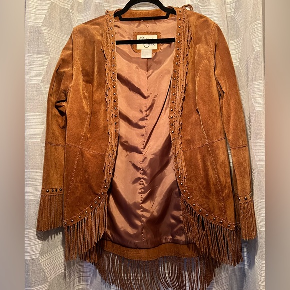 Cripple Creek Jackets & Blazers - Cripple Creek Tassle Leather Jacket
